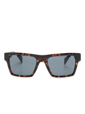 Versace Eyewear tortoiseshell-effect square frame sunglasses - Brown