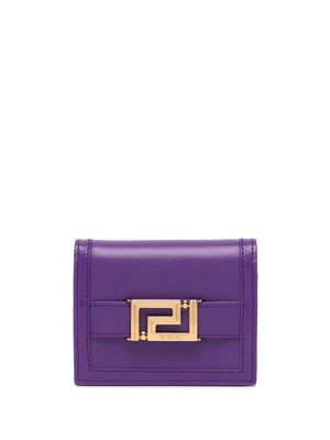 Versace Greca Goddess bifold wallet - Purple