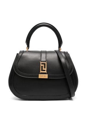 Versace Greca Goddess leather tote bag - Black