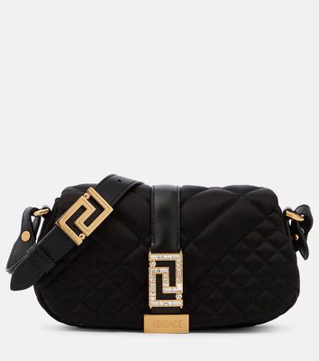 Versace Greca Goddess Mini satin shoulder bag