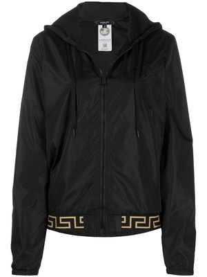 Versace Greca-print jacket - Black