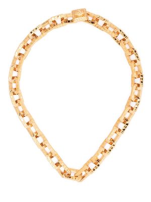 Versace Greca Quilting chain necklace - Gold