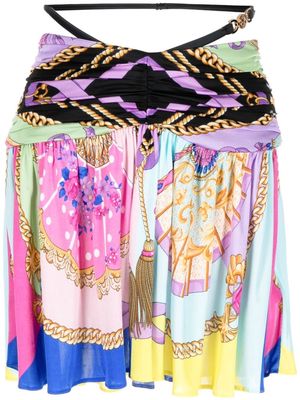 Versace I Ventagli Medusa miniskirt - Multicolour