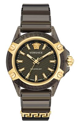 Versace Icon Active Silicone Strap Watch