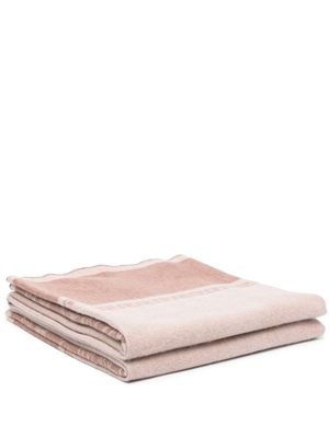 Versace Icon brushed blanket - Brown