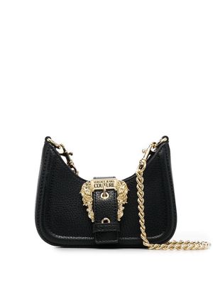 Versace Jeans Couture Barocco buckle crossbody bag - Black