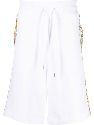 Versace Jeans Couture baroque pattern-print shorts - White
