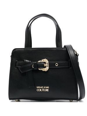 Versace Jeans Couture buckle-detail crossbody bag - Black