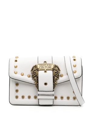 Versace Jeans Couture buckle-detail shoulder bag - White