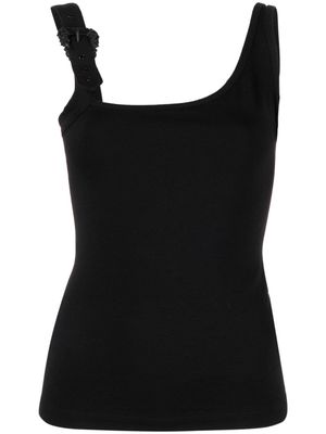 Versace Jeans Couture buckle-strap vest top - Black