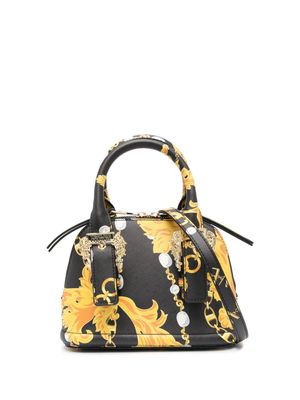Versace Jeans Couture Chain Couture printed shoulder bag - Black