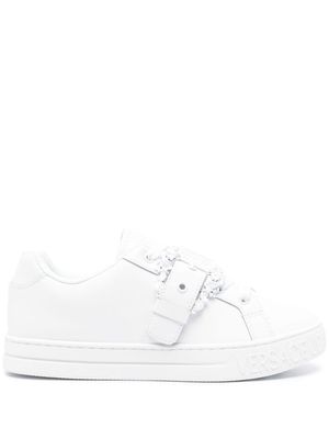 Versace Jeans Couture Court 88 leather sneakers - White