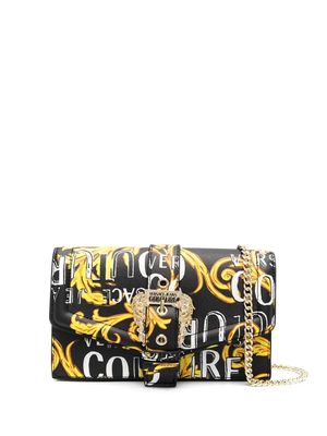 Versace Jeans Couture Couture-print crossbody-bag - Black
