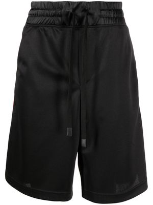 Versace Jeans Couture debossed-logo shorts - Black
