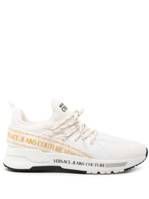 Versace Jeans Couture Dynamic logo-strap sneakers - White