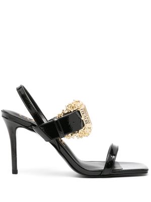 Versace Jeans Couture Emily 95mm slingback sandals - Black