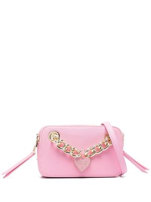 Versace Jeans Couture faux-leather mini bag - Pink