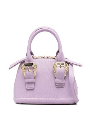 Versace Jeans Couture faux-leather mini tote bag - Purple