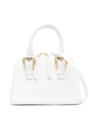 Versace Jeans Couture faux-leather mini tote bag - White