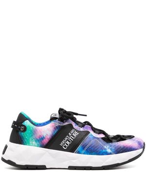 Versace Jeans Couture galaxy-print low-top sneakers - Multicolour
