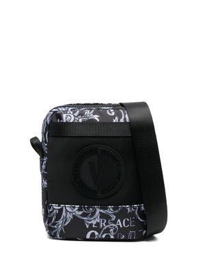 Versace Jeans Couture graphic-print cross-body bag - Black