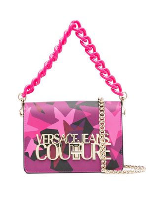 Versace Jeans Couture graphic-print crossbody bag - Pink