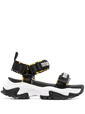 Versace Jeans Couture Hiker chunky sandals - Black