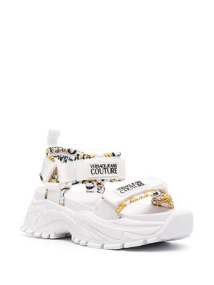 Versace Jeans Couture Hiker chunky sandals - White