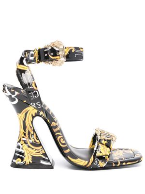 Versace Jeans Couture Kirsten 110mm sandals - Black