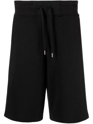 Versace Jeans Couture logo-appliqué cotton track shorts - Black