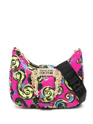 Versace Jeans Couture Logo Couture print shoulder bag - Pink