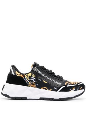 Versace Jeans Couture Logo Couture-print sneakers - Black