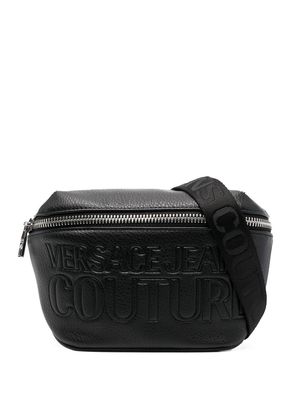 Versace Jeans Couture logo-embossed belt bag - Black