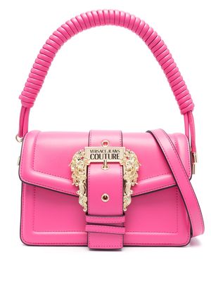 Versace Jeans Couture logo-embossed buckle tote bag - Pink