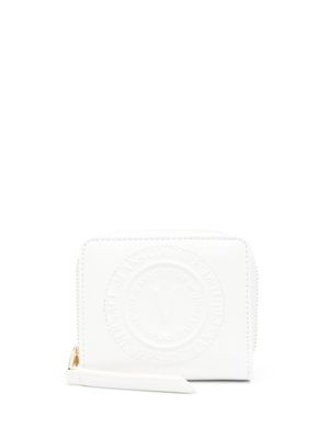Versace Jeans Couture logo-embossed wallet - White