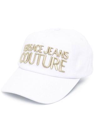Versace Jeans Couture logo-embroidered baseball cap - White