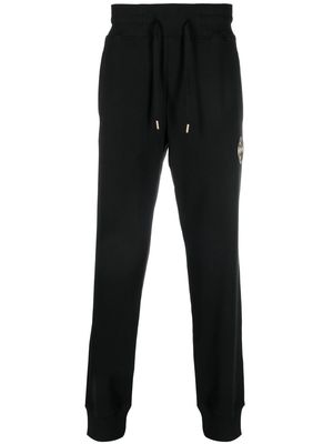 Versace Jeans Couture logo-patch track pants - Black