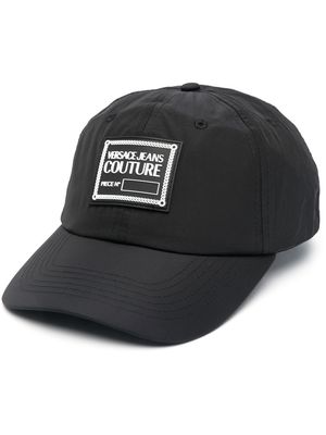 Versace Jeans Couture logo-plaque baseball cap - Black