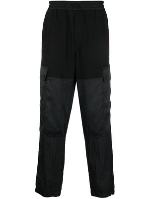 Versace Jeans Couture logo-print cargo pants - Black