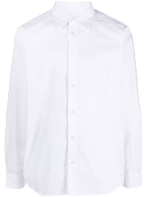 Versace Jeans Couture logo-print cotton shirt - White