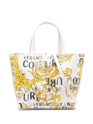 Versace Jeans Couture logo-print tote bag - White