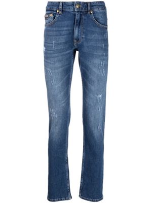 Versace Jeans Couture low-rise straight-leg jeans - Blue