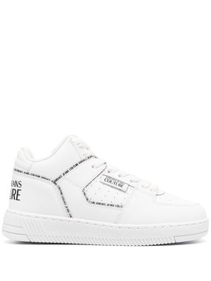 Versace Jeans Couture Meyssa logo-print high-top sneakers - White