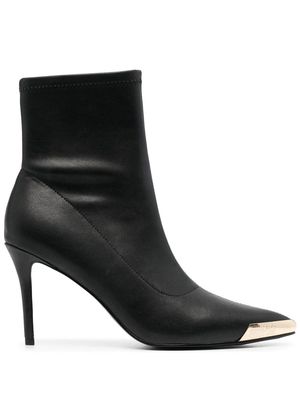 Versace Jeans Couture pointed-toe boots - Black