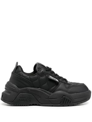 Versace Jeans Couture quilted chunky sneakers - Black