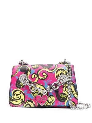 Versace Jeans Couture Range C-Deluxe Chain bag - Pink