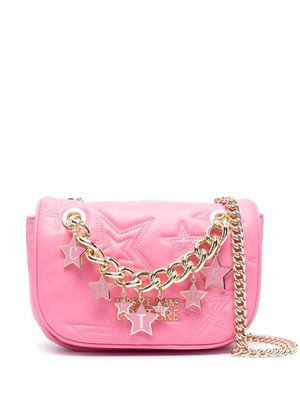 Versace Jeans Couture Range Stars faux-leather crossbody bag - Pink