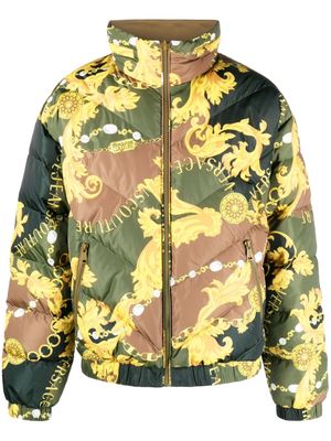 Versace Jeans Couture reversible padded jacket - Green