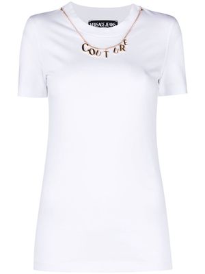 Versace Jeans Couture round-neck short-sleeve T-Shirt - White