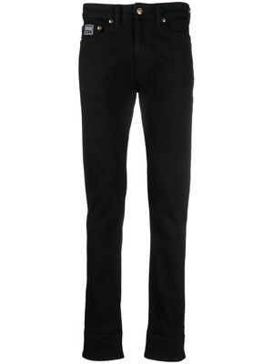Versace Jeans Couture skinny-cut cotton jeans - Black
